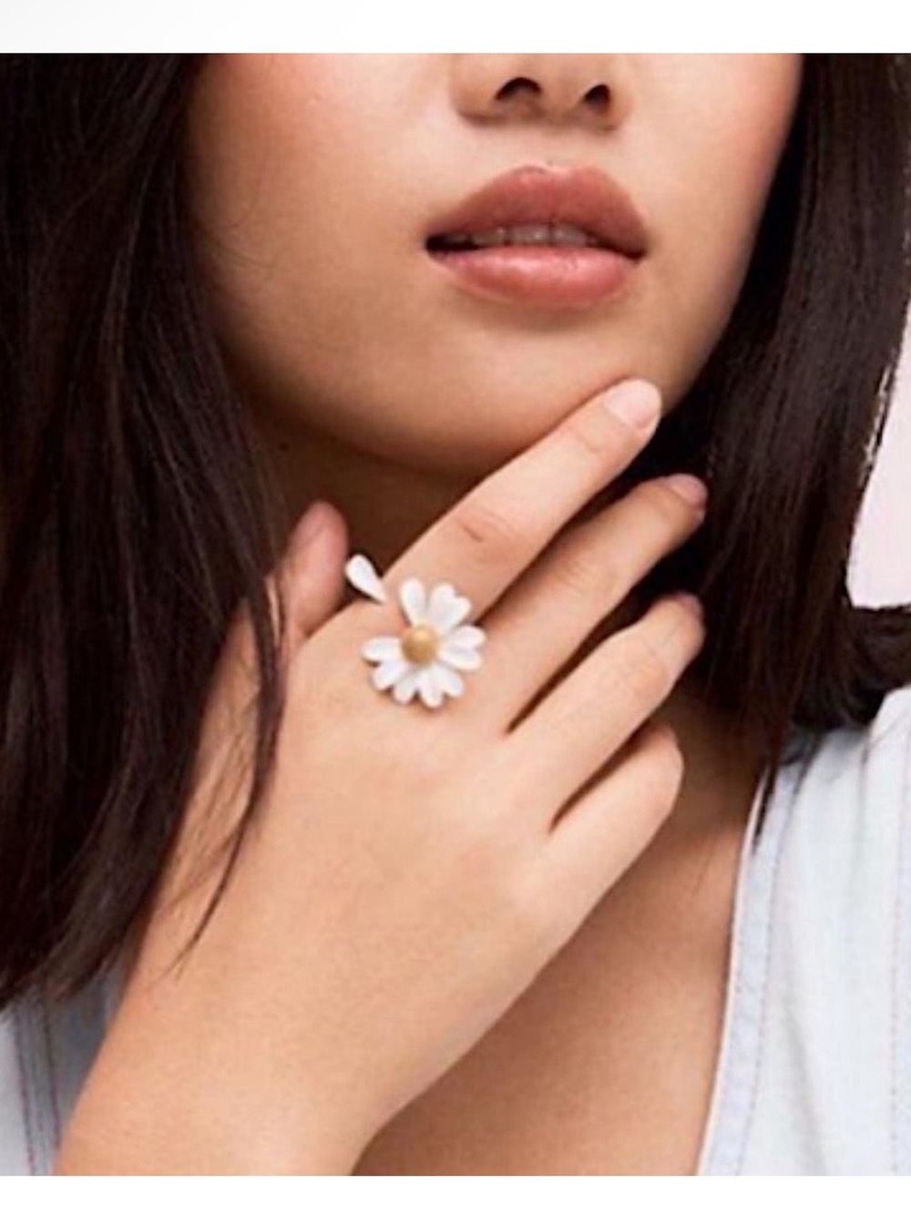 KATE SPADE • Into the Bloom Daisy Ring NWT Size 7